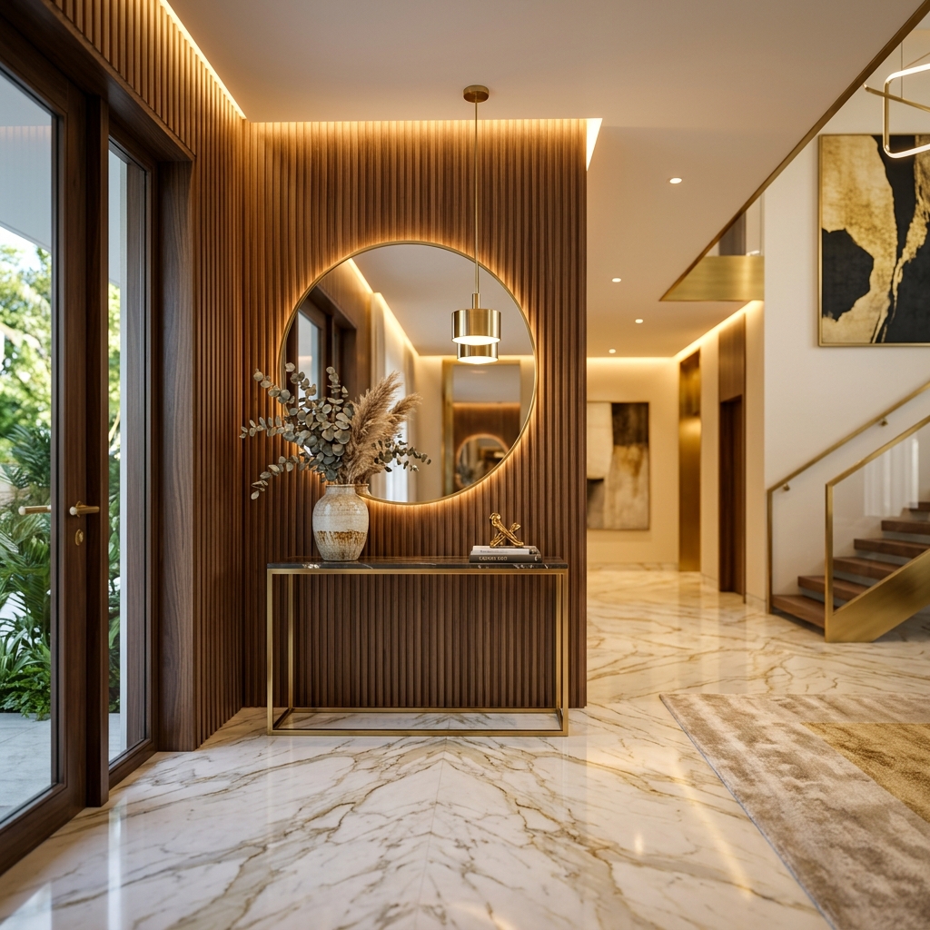 Tasnim Interiors Foyer design close-up